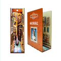 Venice Canal DIY book nook kit, miniature bookshelf insert