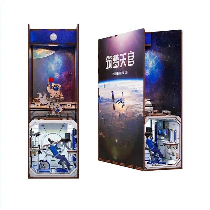 Space Station Dreams DIY Book Nook Kit