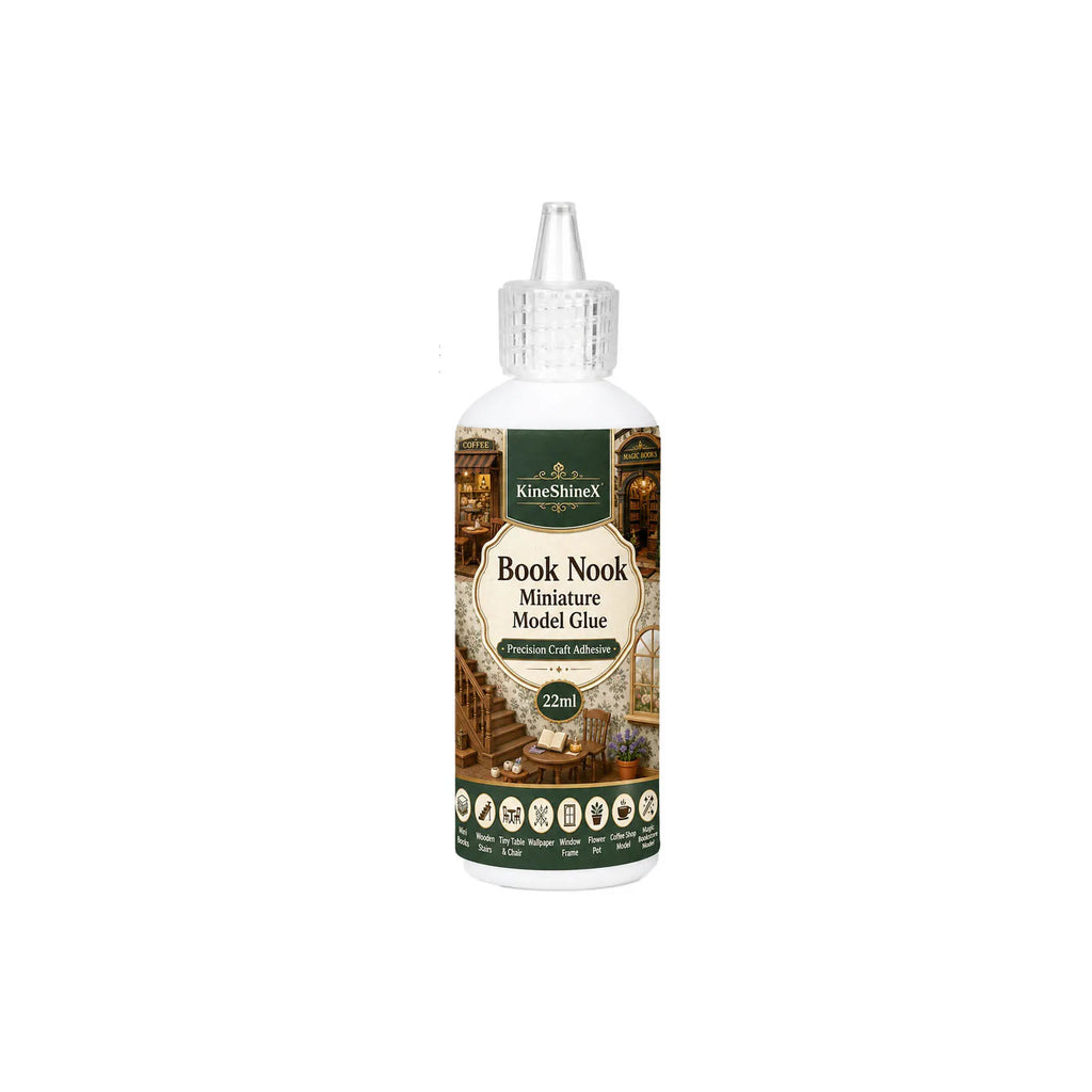 Precision craft glue for book nook kits, view 10